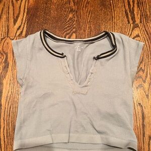 Gray Women's Top